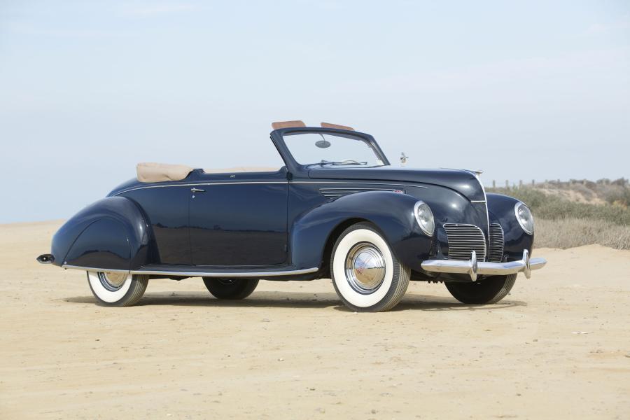  Lincoln Zephyr Convertible Coupe (86H-760(B)) 1938 года  (фото 5 из 36)